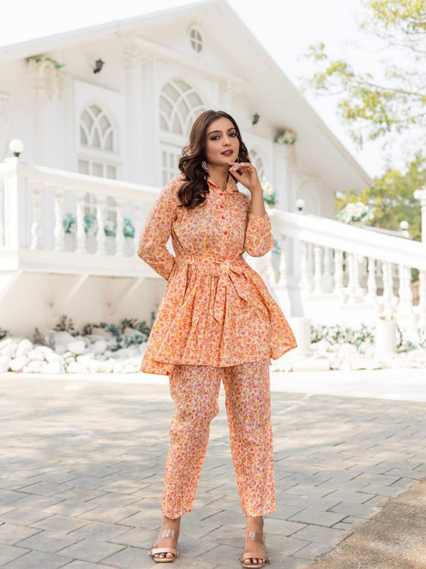 Indo Cotton Printed Co-Ord Set