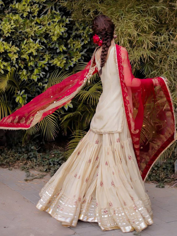 Chinon Sharara Suit Indo Western