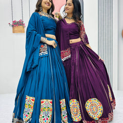 Festive Cotton Lehenga Choli