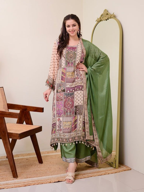 Jasood Full Anarkali Kodi Round Set Dresses
