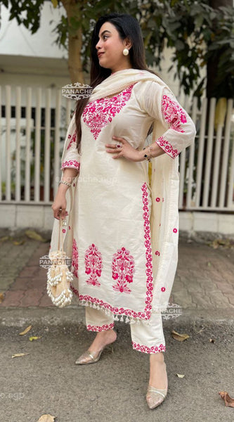 Festival Special Full Embroidery Dresses