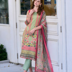 Festive Silk Blend Dresses Dupatta Set