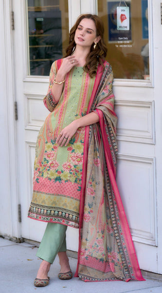 Festive Silk Blend Dresses Dupatta Set