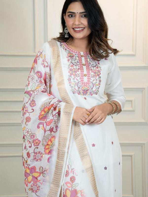 Designers Kurti Pent Dupatta Set Dresses