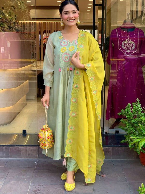 Gorgeous Parampara Silk Dresses