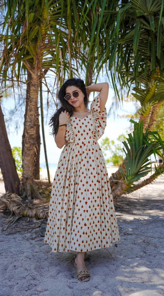 Digital Print Designer Gown