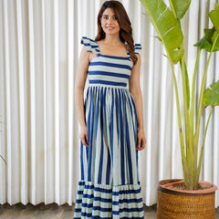 Digital Print Designer Gown