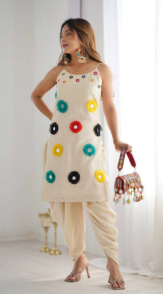 Premium Khadi Cotton Kurta Dhoti Co-Ord Sets