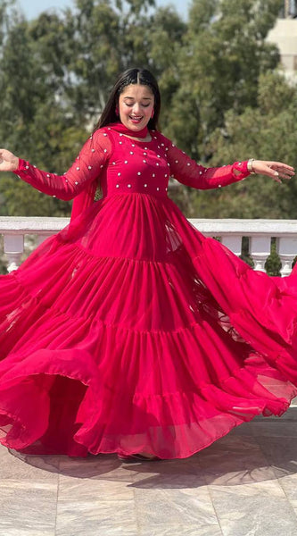 EXCLUSIVE 2-PIECE GOWN WITH DUPATTA