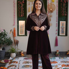 “Designer Velvet Co-Ord Sets