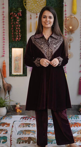 “Designer Velvet Co-Ord Sets