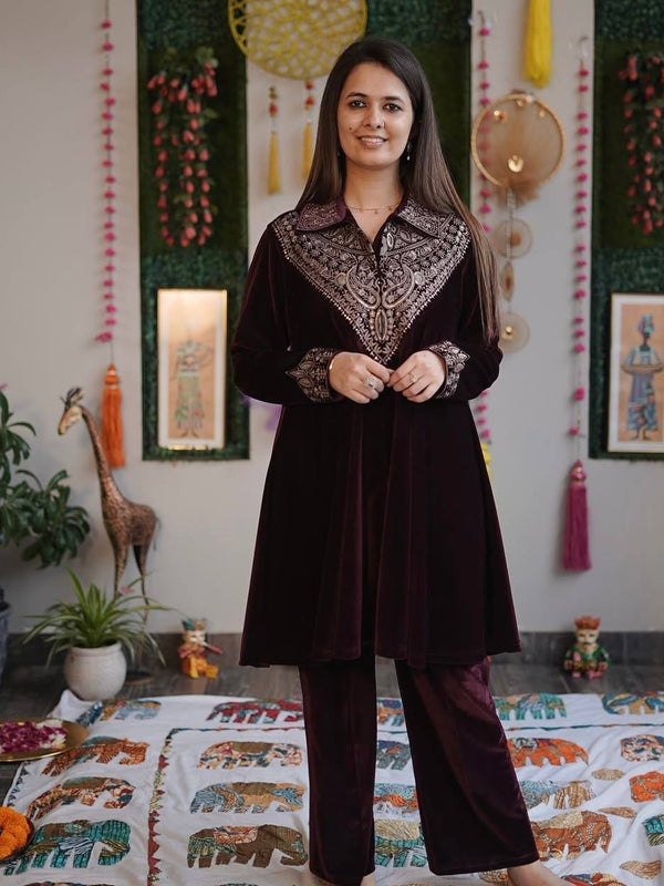 “Designer Velvet Co-Ord Sets