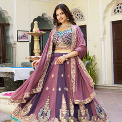 Heavy Embroidery Wedding Lehenga