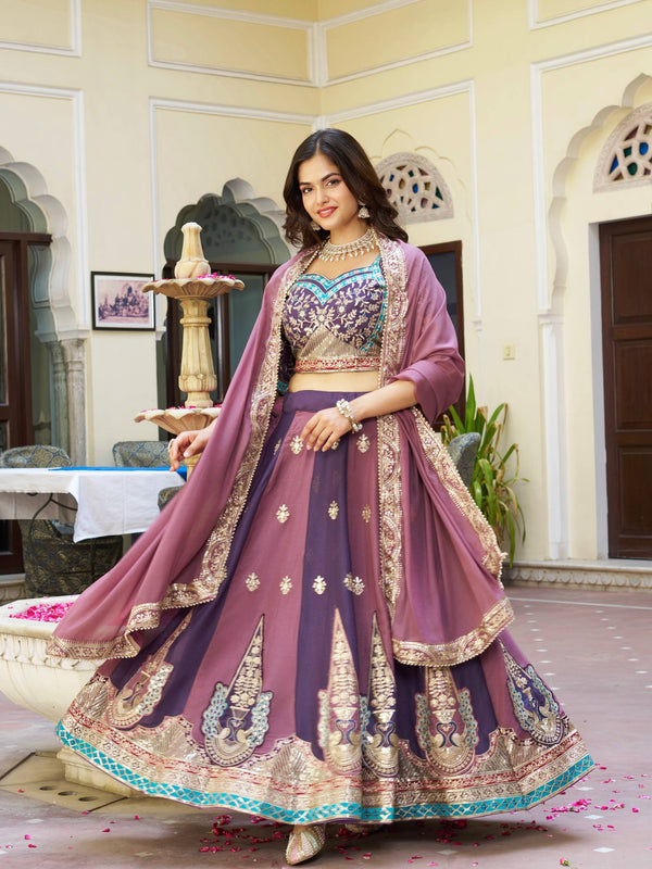 Heavy Embroidery Wedding Lehenga