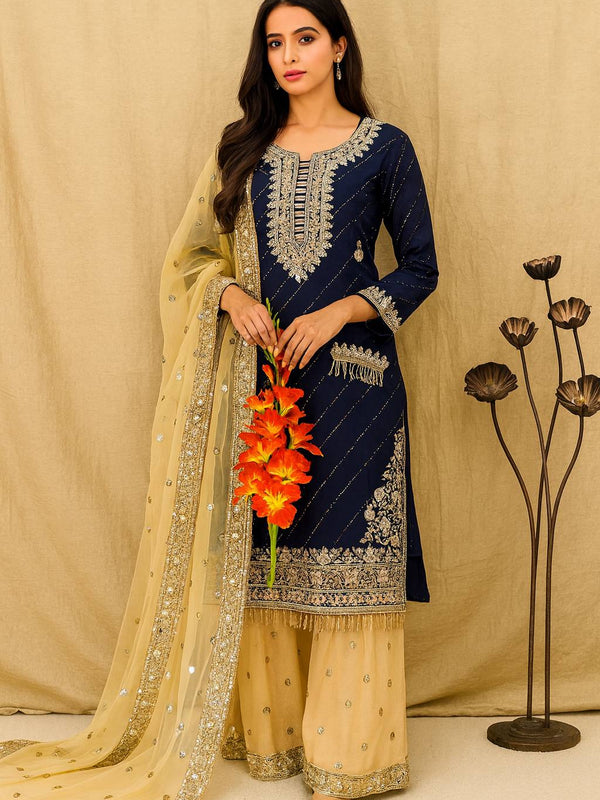 Designer Top-Plazzo Dresses