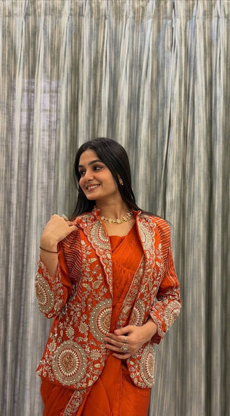 Modern Pre-Stitched Saree