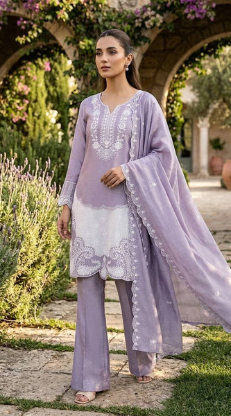 Shimmer Grace Embroidered Set