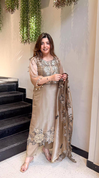 Premium Wedding Wear Cut Work Suit Collection
