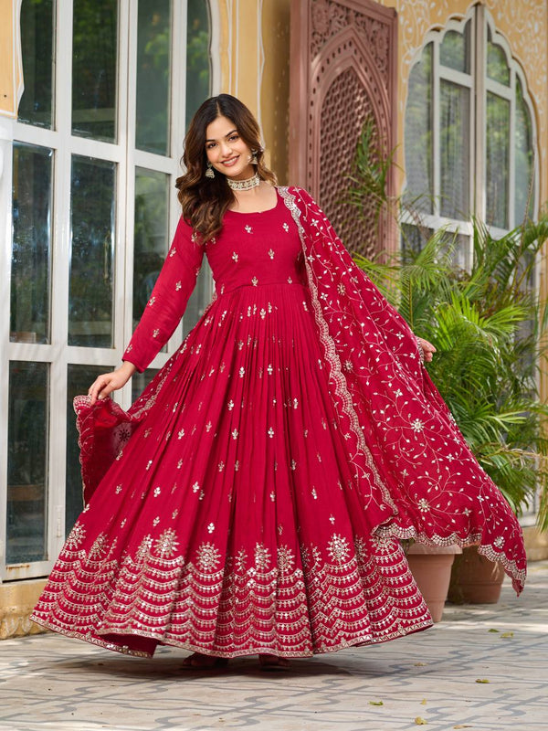 Adorable Vichitra Silk Lehenga