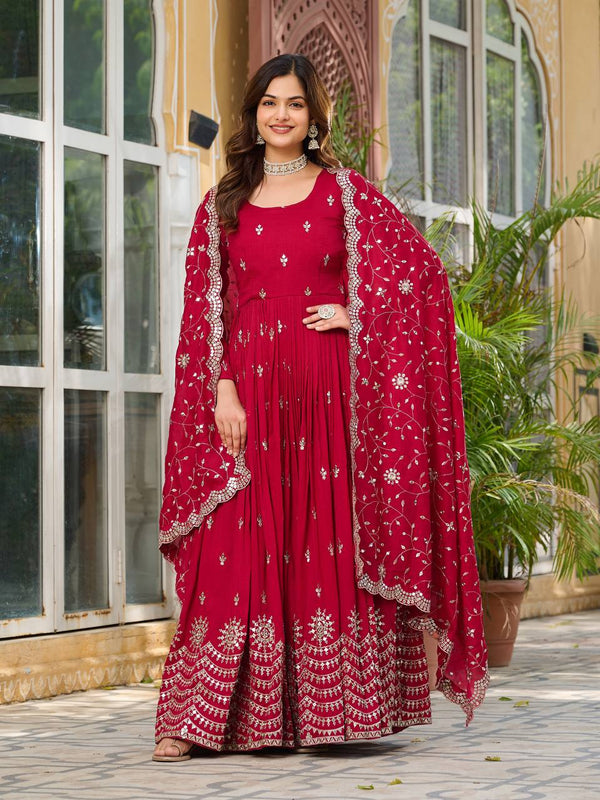 Adorable Vichitra Silk Lehenga