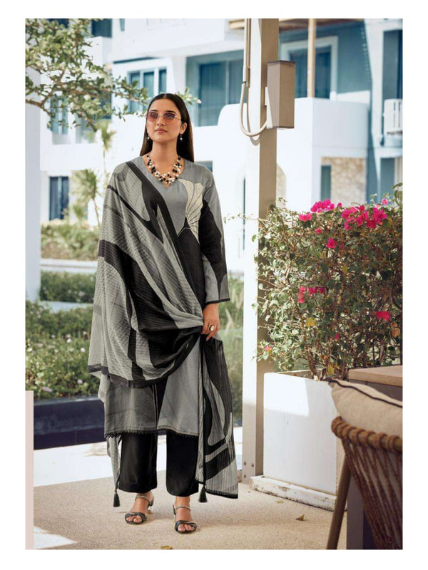 Stylish Digital Printed 3-Piece Dresses
