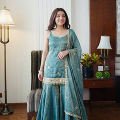 Fendy Silk Sharara Indo Western