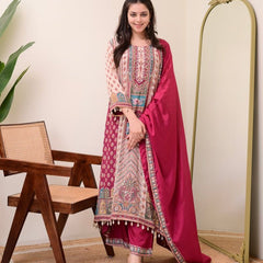 Jasood Full Anarkali Kodi Round Set Dresses