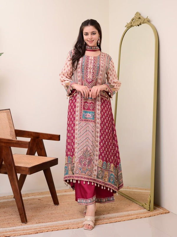 Jasood Full Anarkali Kodi Round Set Dresses