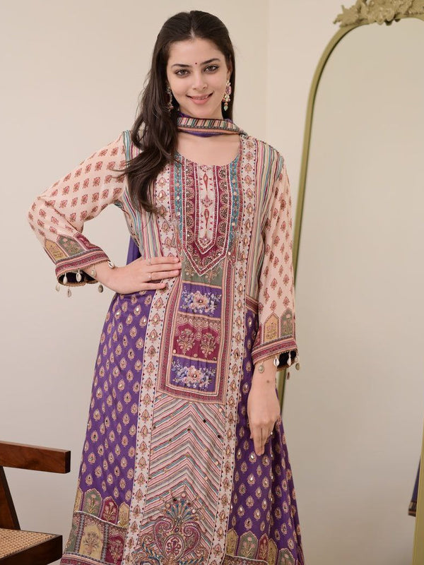 Jasood Full Anarkali Kodi Round Set Dresses