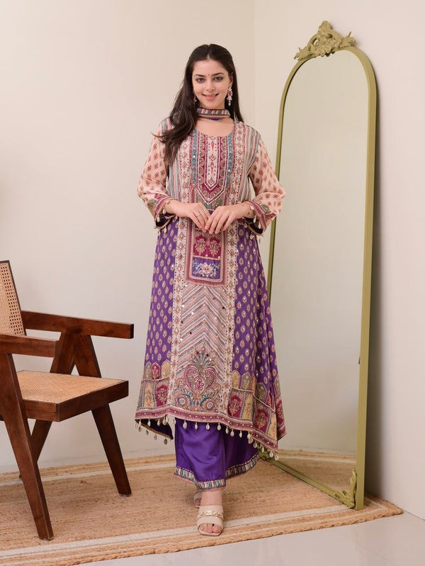 Jasood Full Anarkali Kodi Round Set Dresses