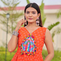 Real Mirror & Lace Work Lehenga