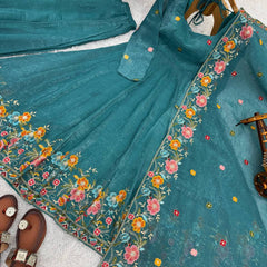 Party Wear Sharara and Lehenga
