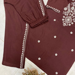 Special Trending Embroidery Work Co-Ord Sets