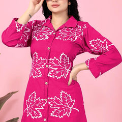 Stylish Co-Ord Set With Chain Work