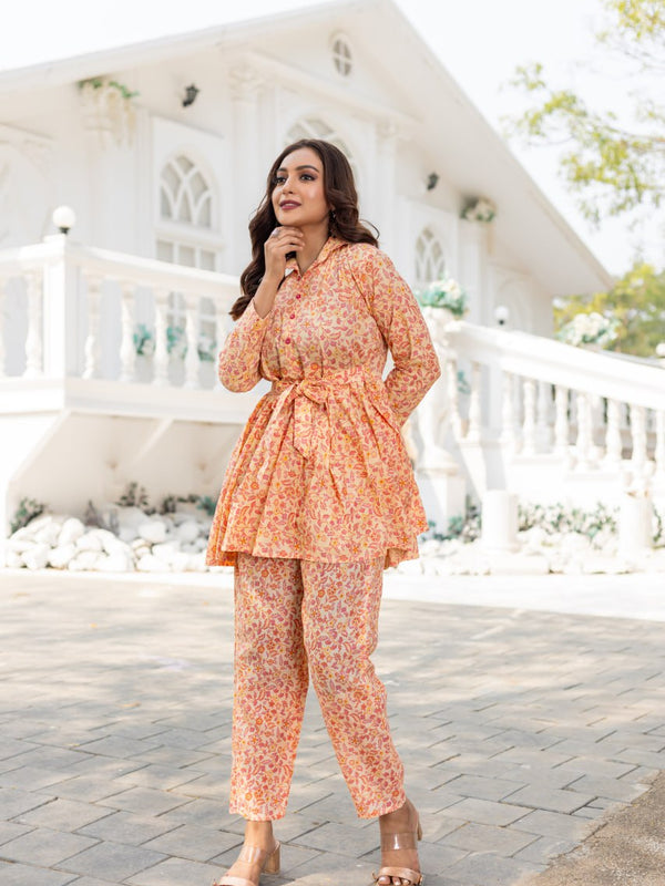 Indo Cotton Printed Co-Ord Set