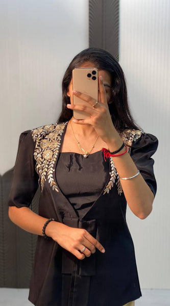 Wedding Season Three-Piece Indo Western