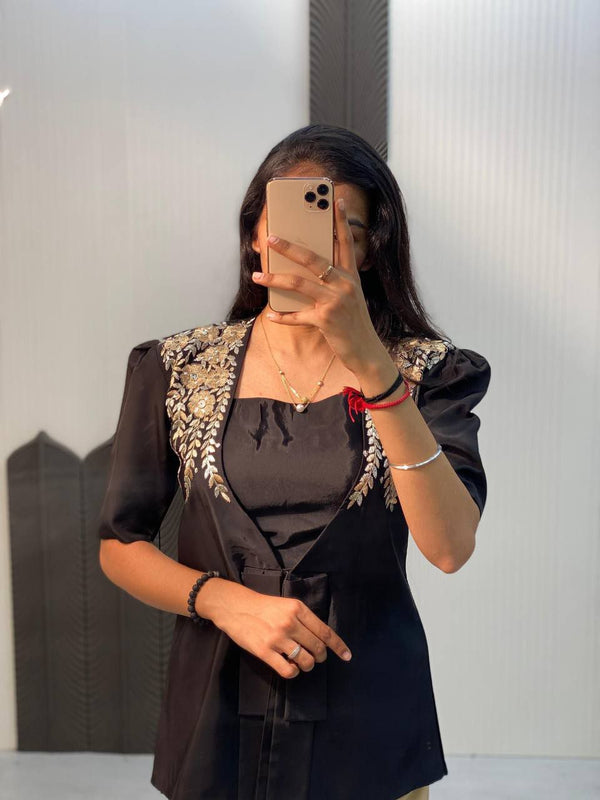 Wedding Season Three-Piece Indo Western