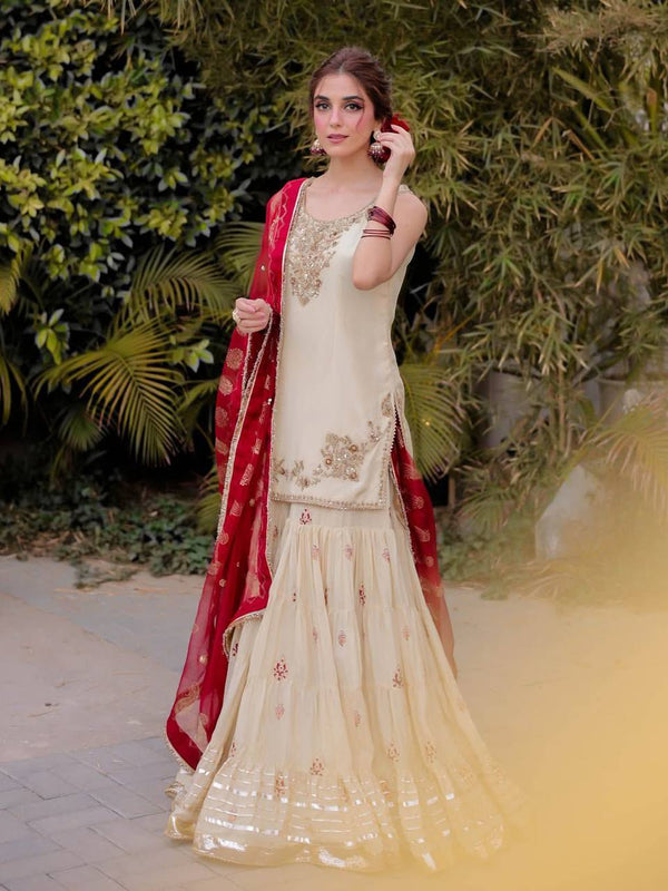 Chinon Sharara Suit Indo Western
