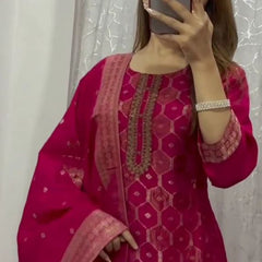 Pure Banarasi Silk Dresses