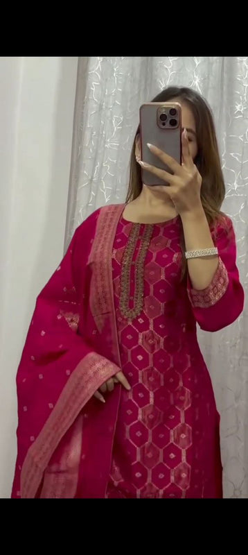 Pure Banarasi Silk Dresses