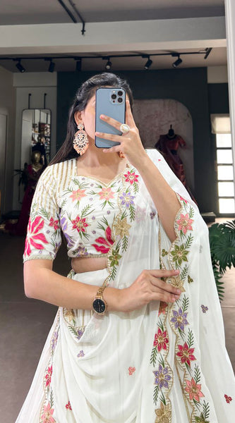 Embroidered Grace Lehenga