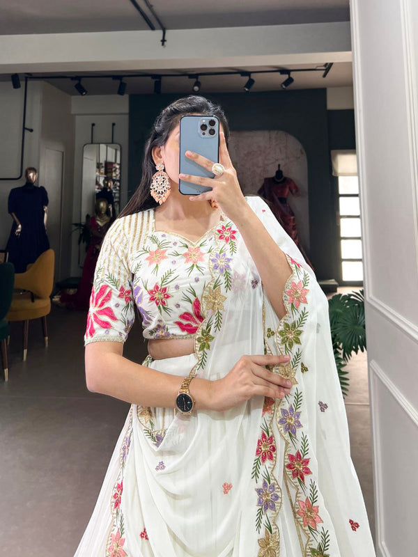 Embroidered Grace Lehenga