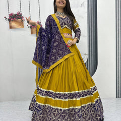Real Mirror Work Lehenga Choli