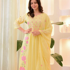 Graceful Parampara Silk Embroidered Dresses
