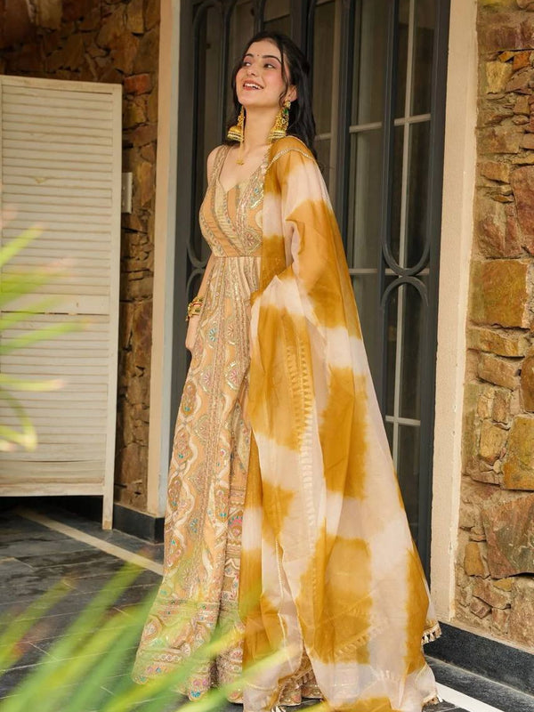 Silk Bloom Lehenga