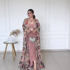 Fiona Silk Koti Indo Western