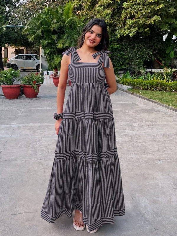 Rayon Printed Gown