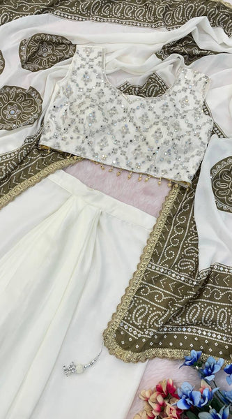Premium Mirror Work Indo Western