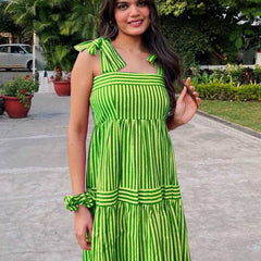 Rayon Printed Gown