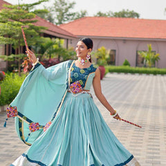 Gamthi Work Lehenga Choli
